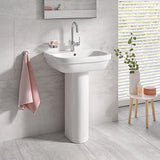 GROHE Euro Ceramic Round Full Pedestal