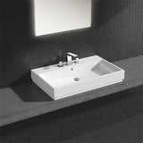 GROHE Cube Ceramic Counter Top Vanity Basin