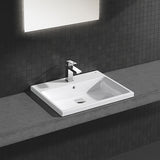 GROHE Cube Ceramic Drop-In Vanity Basin