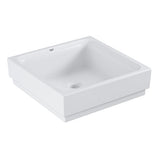 GROHE Cube Ceramic Square Counter Top Vanity Basin